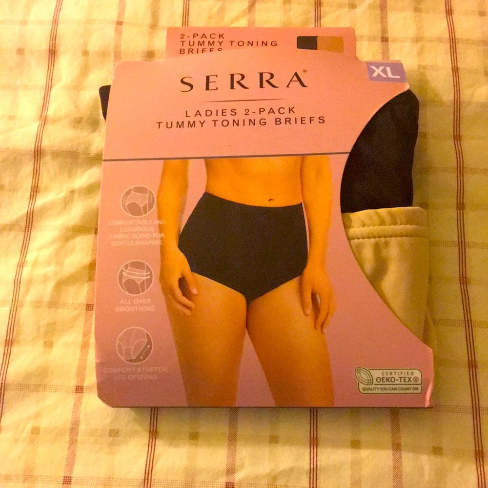 New Serra 2 pack women tummy toning briefs